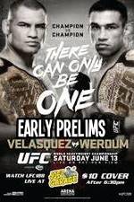 Watch UFC 188 Cain Velasquez vs Fabricio Werdum Early Prelims Soap2day