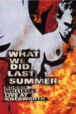 Watch Robbie Williams - Live in Knebworth Soap2day