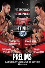 Watch UFC Fight Night 26 Preliminary Fights Soap2day