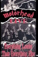 Watch Motorhead: Everything Louder Than Everything Else Soap2day