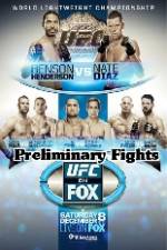 Watch UFC On Fox Henderson vs Diaz Preliminary Fights Soap2day