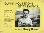 Watch Quand nous étions petits enfants Soap2day