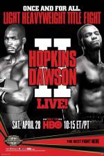 Watch Boxing Light Heavyweight Hopkins vs Dawson II Soap2day