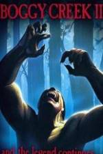 Watch The Barbaric Beast of Boggy Creek, Part II Soap2day