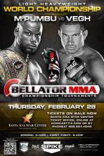 Watch Bellator 91 Christian M’Pumbu vs. Attila Vegh Soap2day