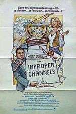 Watch Improper Channels Soap2day