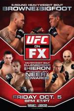 Watch UFC on FX 5 Browne Vs Bigfoot Soap2day