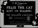 Watch Felix the Cat Kept on Walking (Short 1925) Soap2day